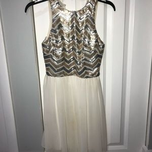 Gold and Silver dress